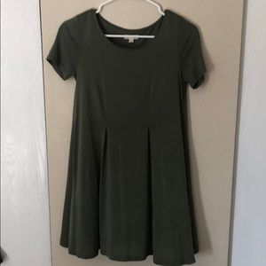 Urban outfitters olive green dress